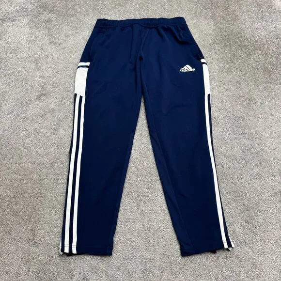 Adidas Tiro 23 League Track Joggers Pants Large Mens Blue White 3-Striped Soccer