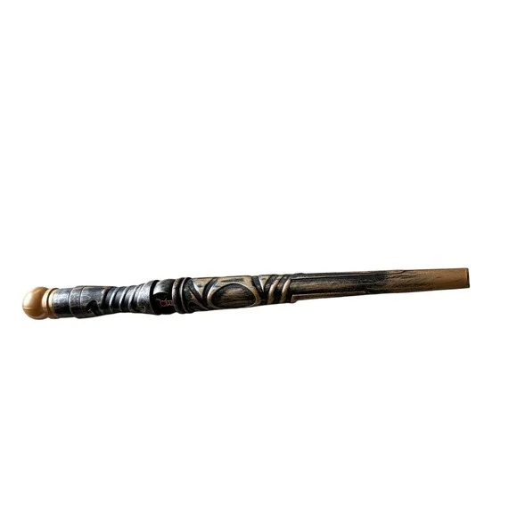 Great Wolf Lodge MagiQuest Interactive Magic Wand Brown Gold Orb 13