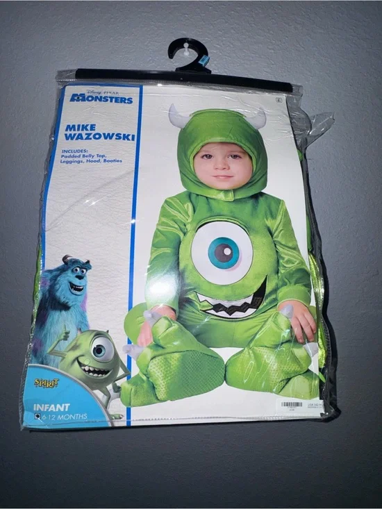 Monsters Mike Wazowski Infant Green Costume