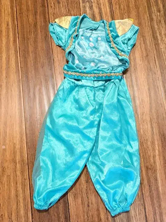 Disney Princess Jasmine Aladdin Costume Jumpsuit size 3 T