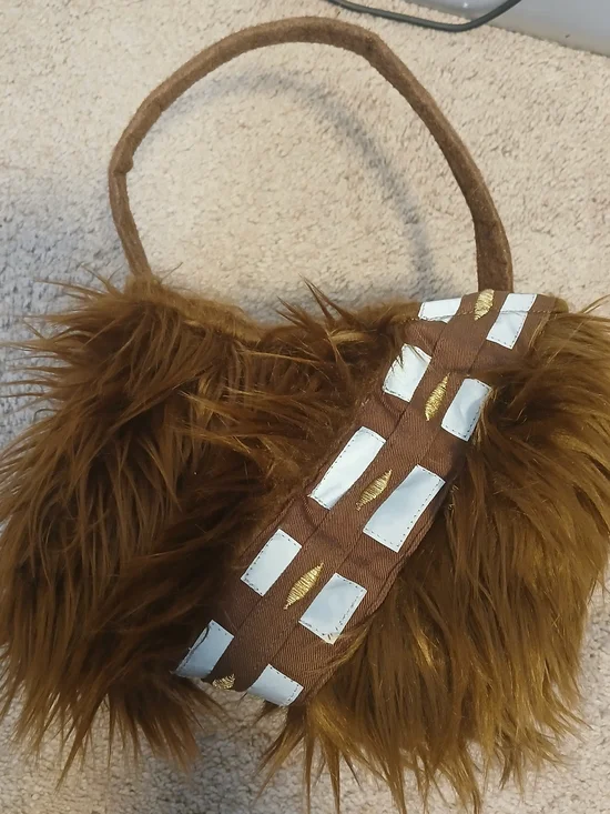 Pottery Barn Kids Star Wars Halloween Bag with White & Gold Accents