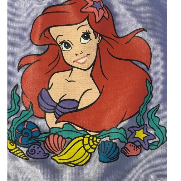 Disney Store Princess Dress Set Kids 4/6 Pink Purple Aurora Ariel Excellent!!
