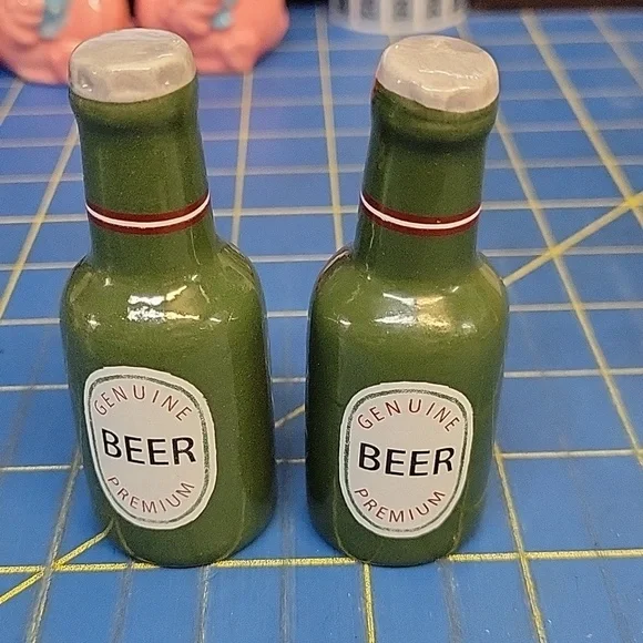 Beer Bottle Salt & Pepper 1.25