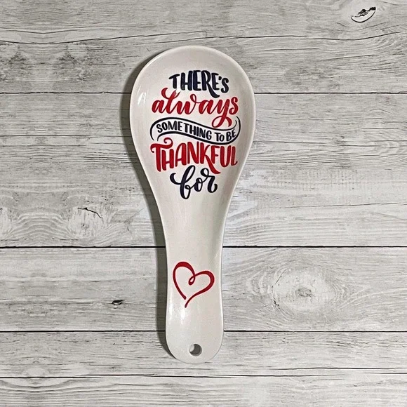 Farberware Melamine Spoon Rest There is Always Something to be Thankful For