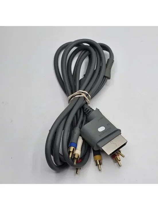 Genuine Microsoft Xbox 360 Component HD AV Cable OEM X801255-100 Tested