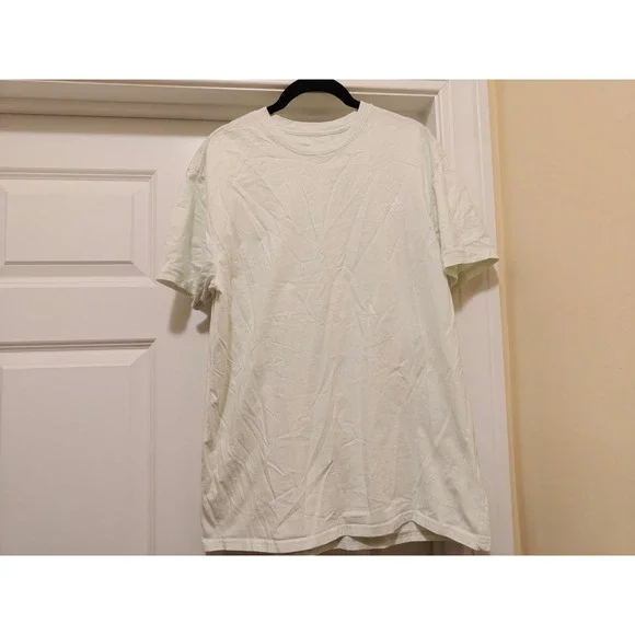Adidas Golf Mens Mint Green Cotton Crewneck T-Shirt Large ADVR2002 RN88387