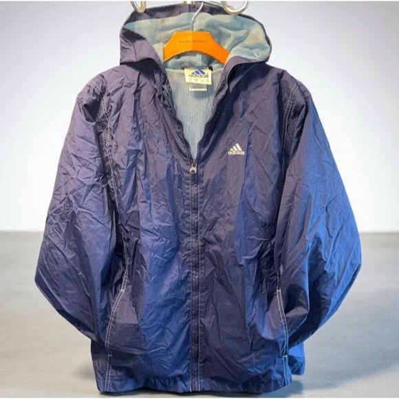 Y2K Vintage Mens‎ Adidas Windbreaker Size XL