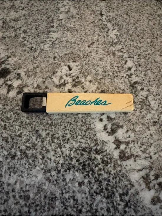 Vintage travel, corkscrew plastic