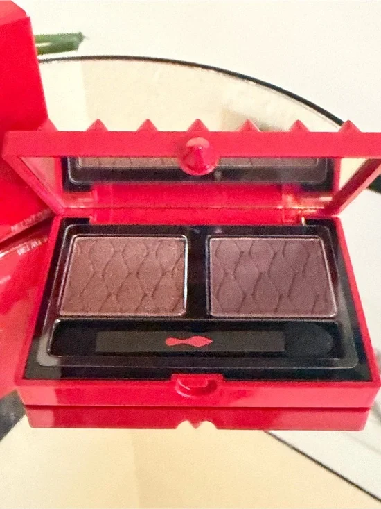 CHRISTIAN LOUBOUTIN Abracadabra Le Duo Ambretta Brown Eyeshadow Palette NIB