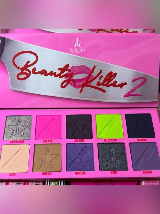 Jeffree Star Beauty Killer 2 Eyeshadow Palette -VAULTED