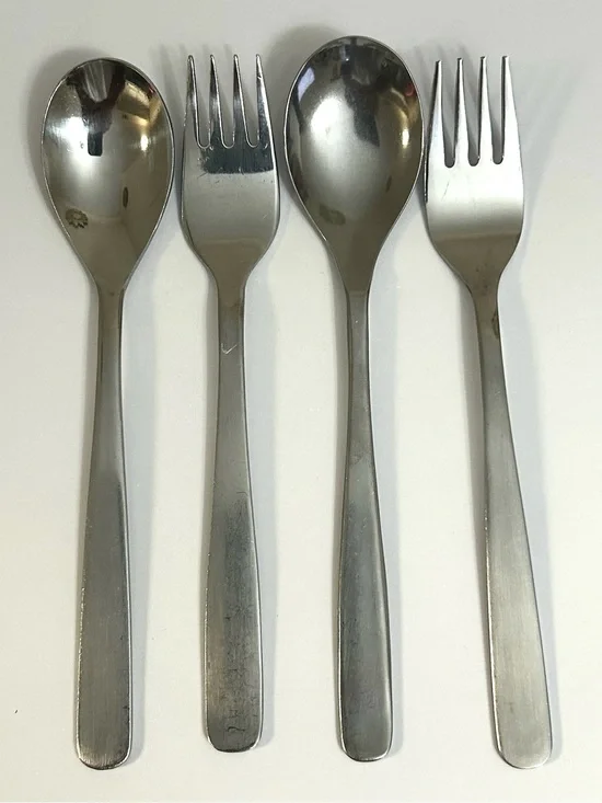 Vtg British Airways Atkinson & up Arrow Stainless Sheffield ENG Flatware Set