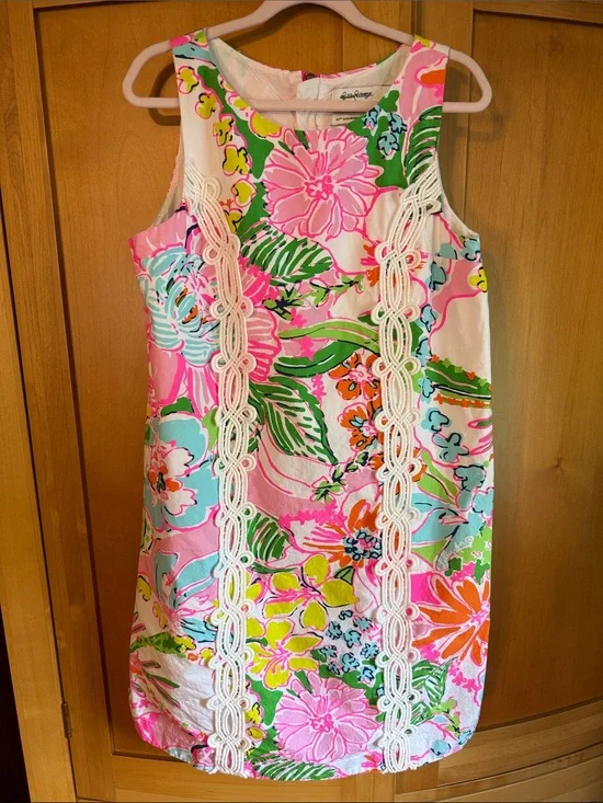 Lilly for Target Multicolor Floral Shift Dress