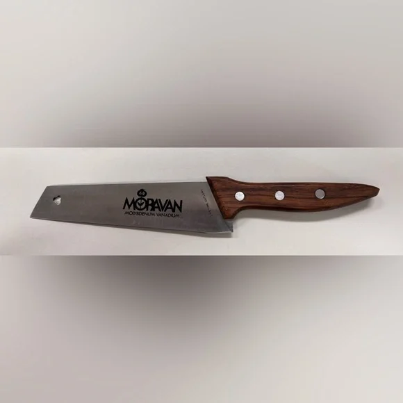 Vintage Moravan Molybdenum Vanadium Kitchen Knife Japan