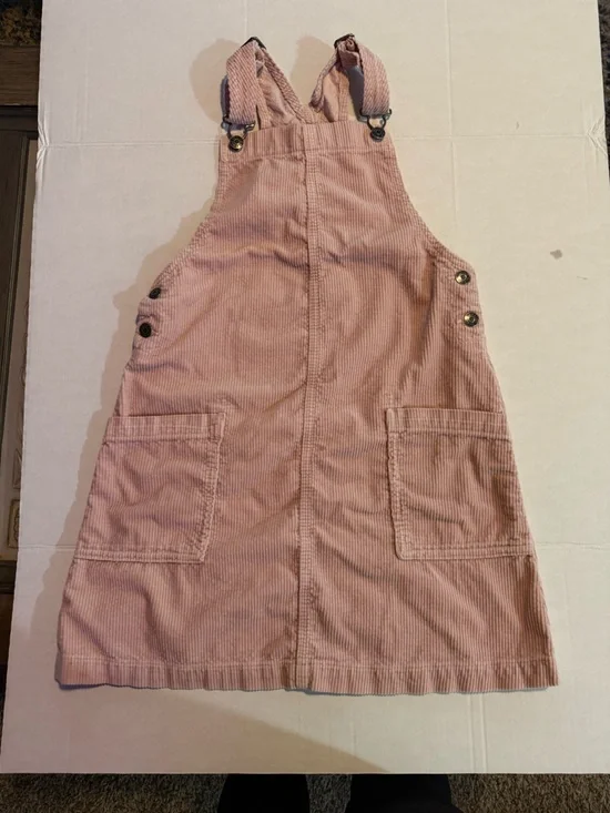 Cat & Jack Rose Pink Corduroy Pinafore Dress