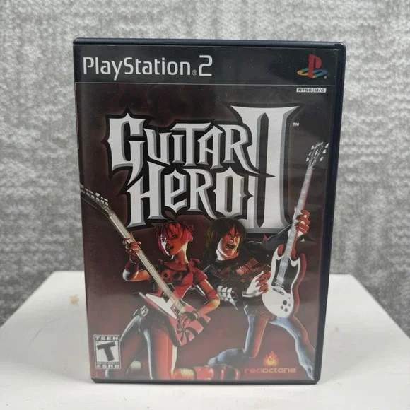 Guitar Hero 2 II PS2 PlayStation 2 Complete Tested Manual‎ Case