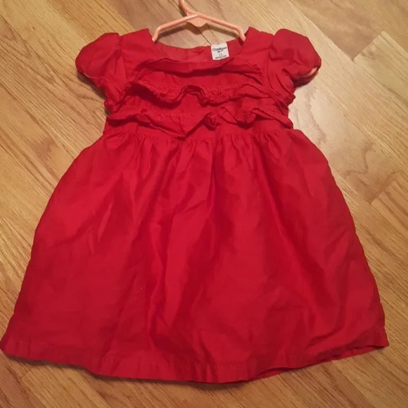 Osh Kosh B'Gosh Red Baby Holiday Dress