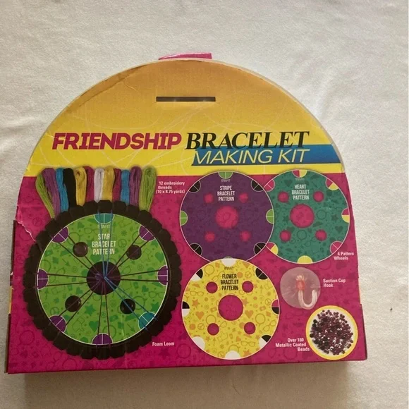 FRIENDSHIP bracelet making kit used
