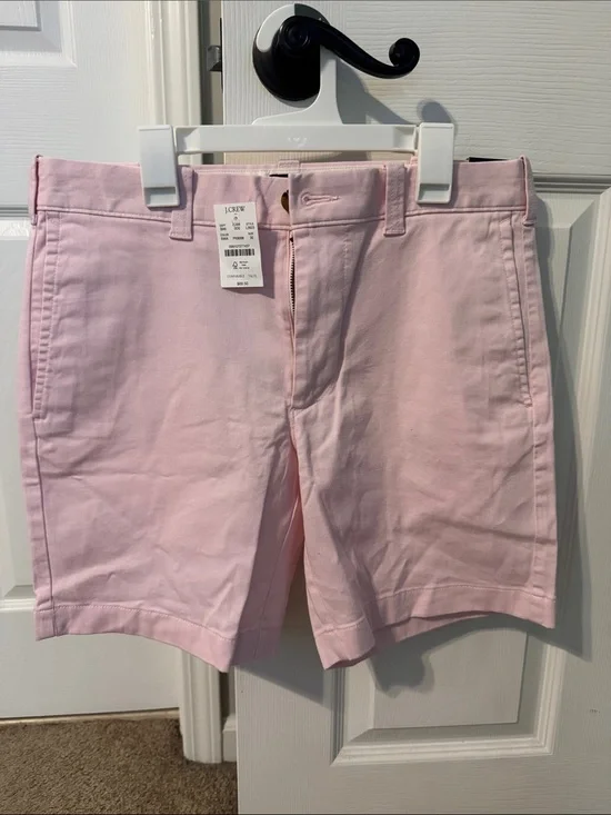 J. Crew Light Pink Chino Shorts