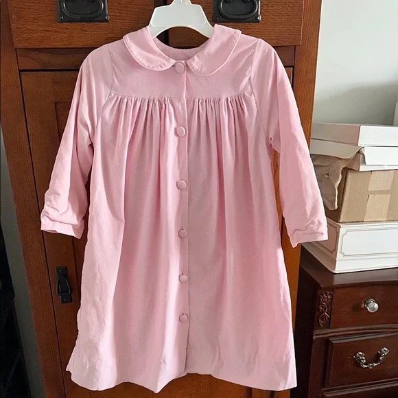 Kelly’s Kids Fine Cord Pink Corduroy Coat Jacket, Size 5-6