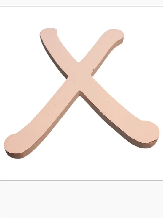 ARTMINDS White Wood Letter 
