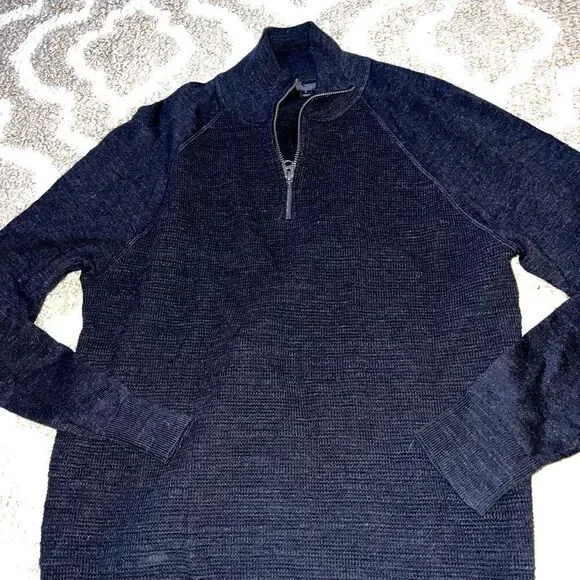 J crew shirt half zip size S