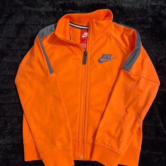 Light weight Nike orange jacket size 3T