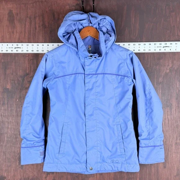Burton Girls Elodie Snowboard Jacket Blue DryRide Insulated Size M‎ 10/12