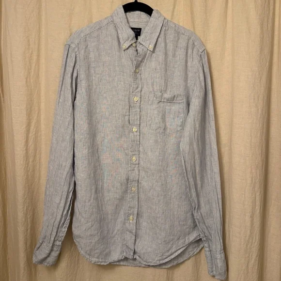 J. Crew 100% Linen Shirt