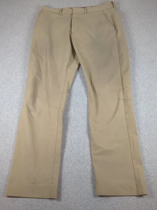 J.Crew Thompson Flex Pants Men's 31x30 (Fit 32x29) Tapered Lightweight Chino
