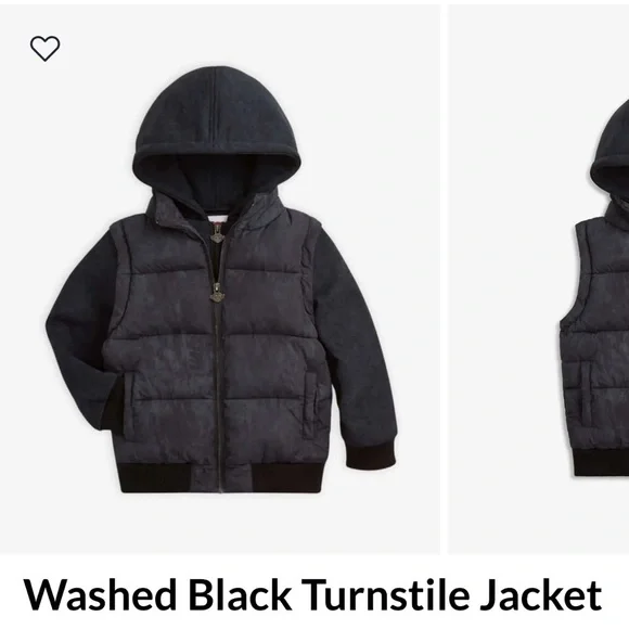 Warm Black Hooded Jacket