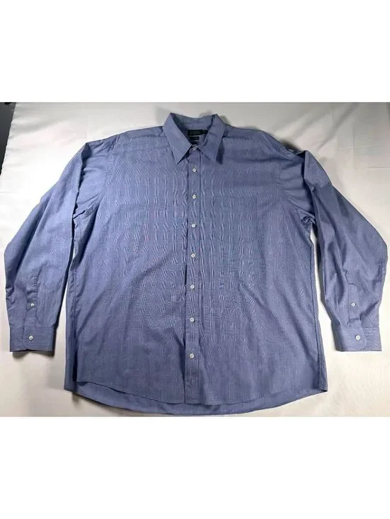 Vintage J.Crew Mens Dress Shirt Size 17.5-36, 100% Cotton