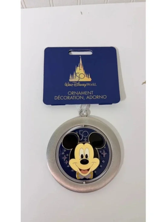 Disney’s 50th year anniversary ornament plaque new