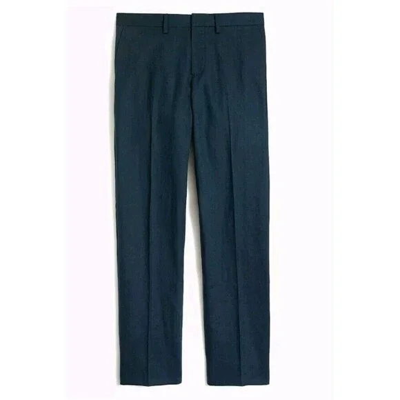 J.Crew Mens 36x30 Bedford Slim Fit Flat Front Cotton Dress‎ Pants Trousers 103