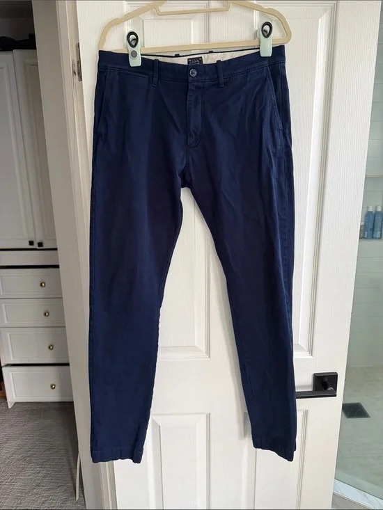 J. Crew Navy Slim Chino Pants