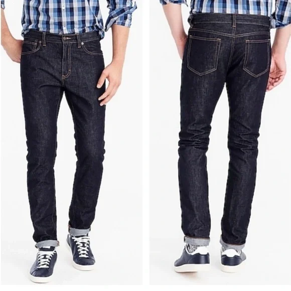 J. Crew Mercantile Slim Fit Dark Wash Jeans Size 29 Style J7568