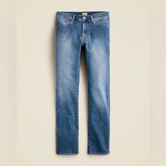 J. Crew- Men's Straight Blue Jeans Size 33