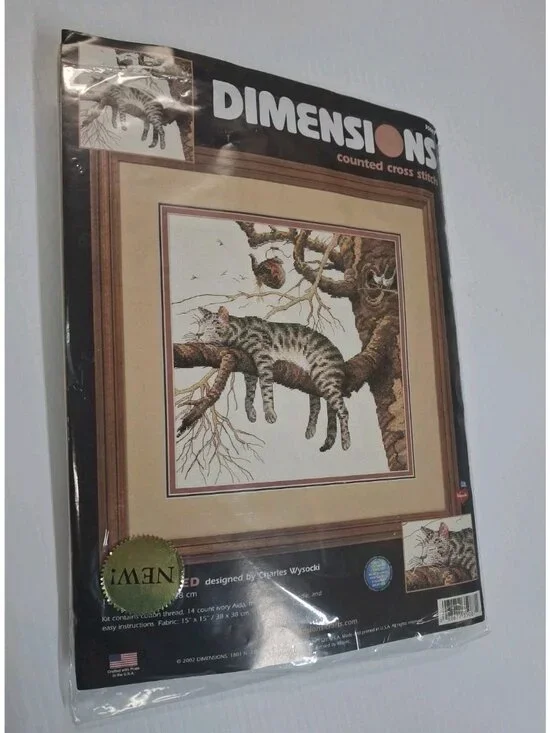 Dimensions Counted Cross Stitch Kit “Too Pooped