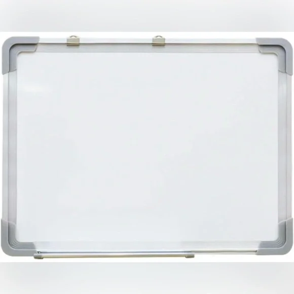 😎 Small magnetic dry erase whiteboard with an aluminum frame 12” x 16”