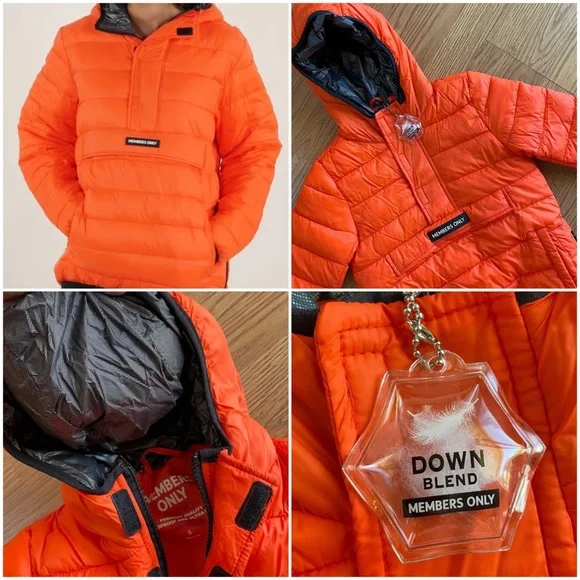 🆕 MEMBERS ONLY SPORT 🧡Kids Down Puffer Jacket