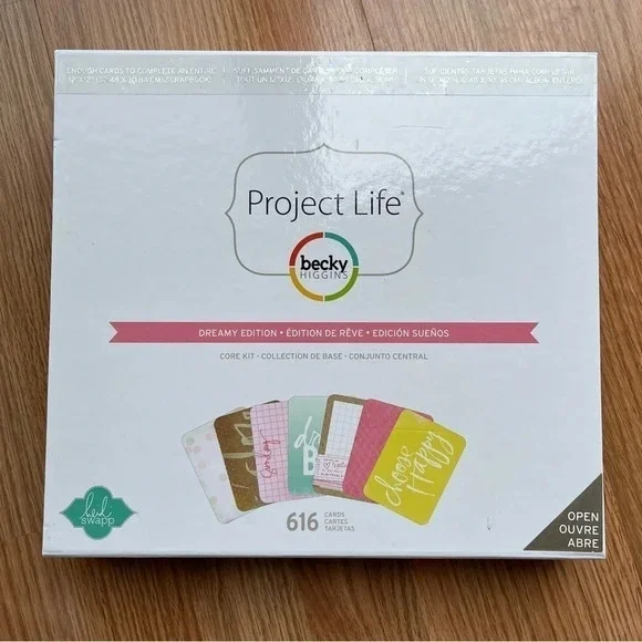 Becky Higgins Project Life Scrapbooking Core Kit Dreamy Edition 616 Cards NIB