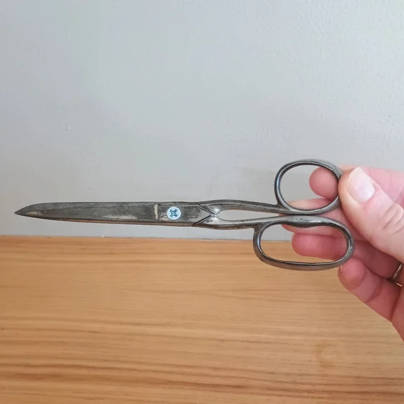 Vintage Crown Cutlery Co Germany Scissors 6.5