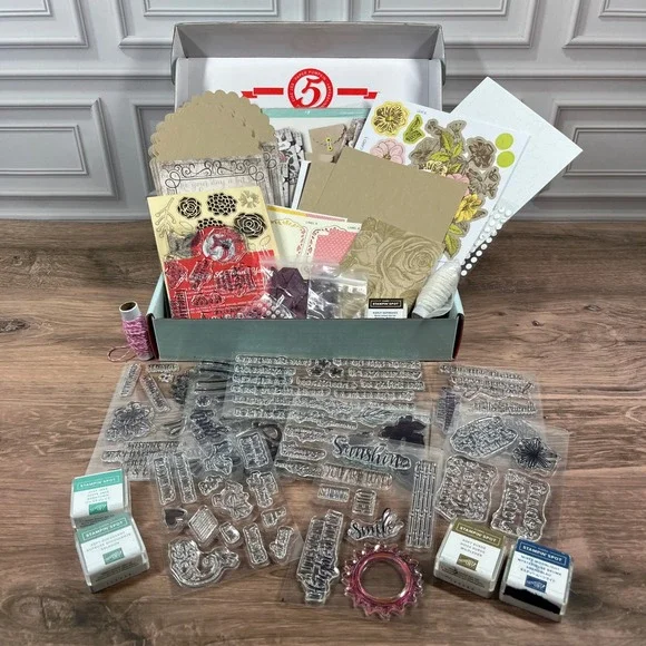 Stampin Up Paper Pumpkin Kit May Good Things Grow 2018 Floral Craft Set 50pc