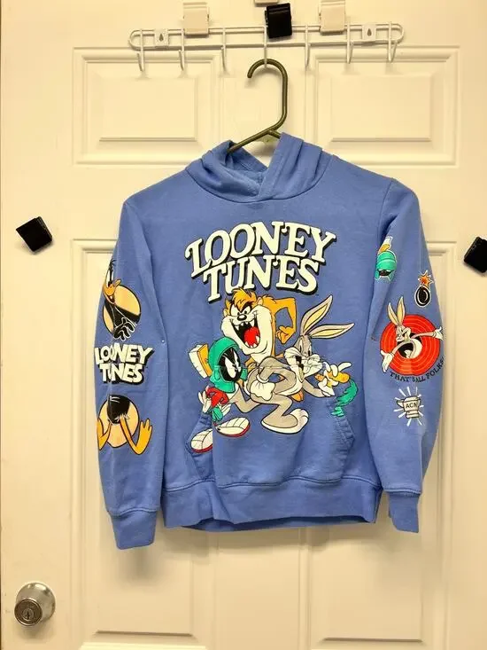 Looney Tunes Youth 10/12 Hoodie Warner Bothers NOC3575