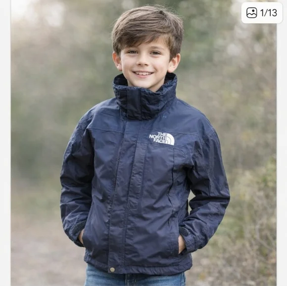 The‎ North Face Black Boysjacket M