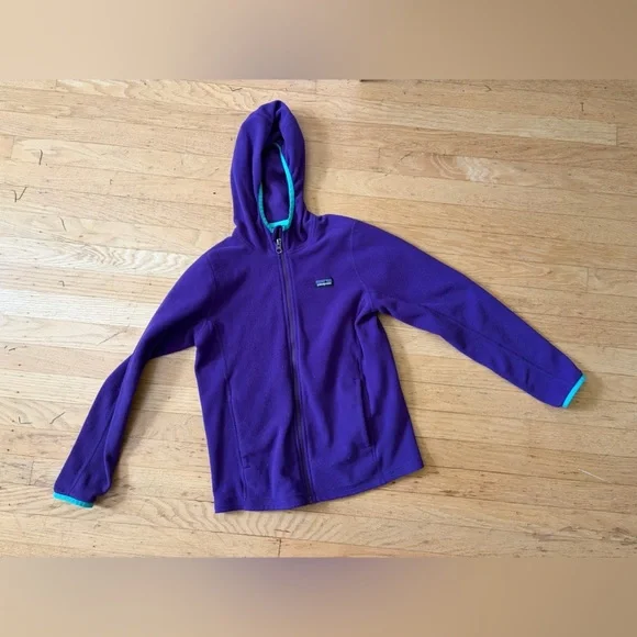 Patagonia fleece lightweight zip up hoodie jacket