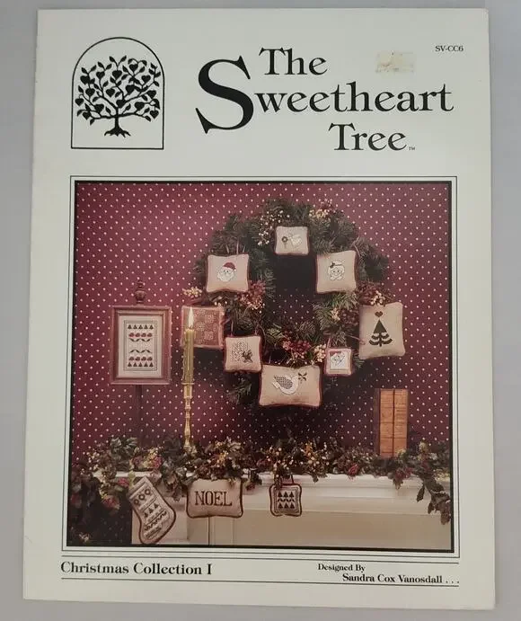 The Sweetheart Tree Christmas Collection 1 Ornaments Santa Cross Stitch Patterns