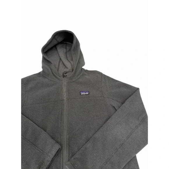 Patagonia Boys' Oakes Hoody Full Zip Grey Size Xl 14/16