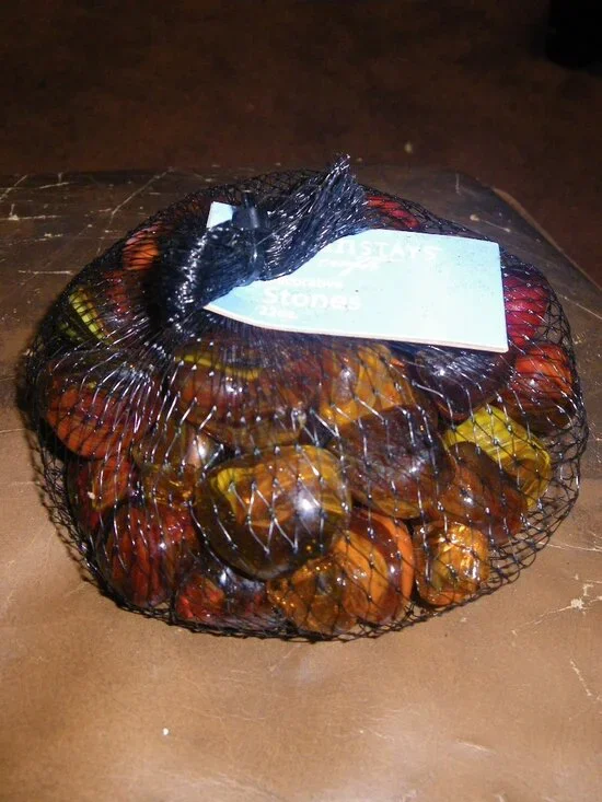 Glass Gems Dome Vase Filler Decorative Beads Marble Pebbles Stones Crafts