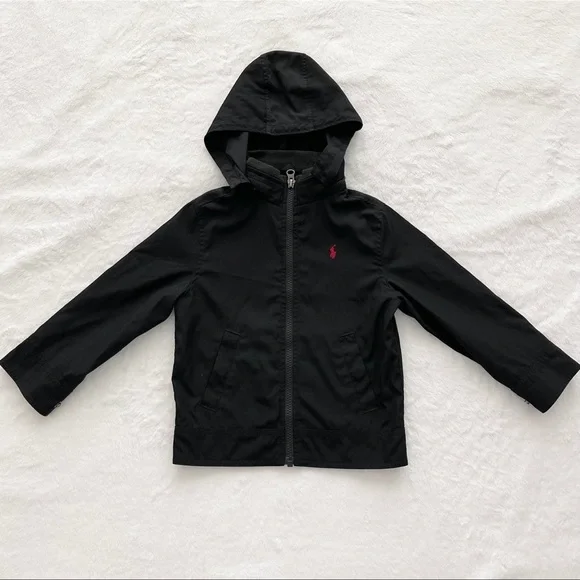 Ralph Lauren Kids Water Repellent Hooded Jacket - 3T