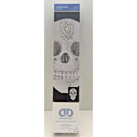 Diamond Dotz Crystal Skull Diamond Art Kit 16.5